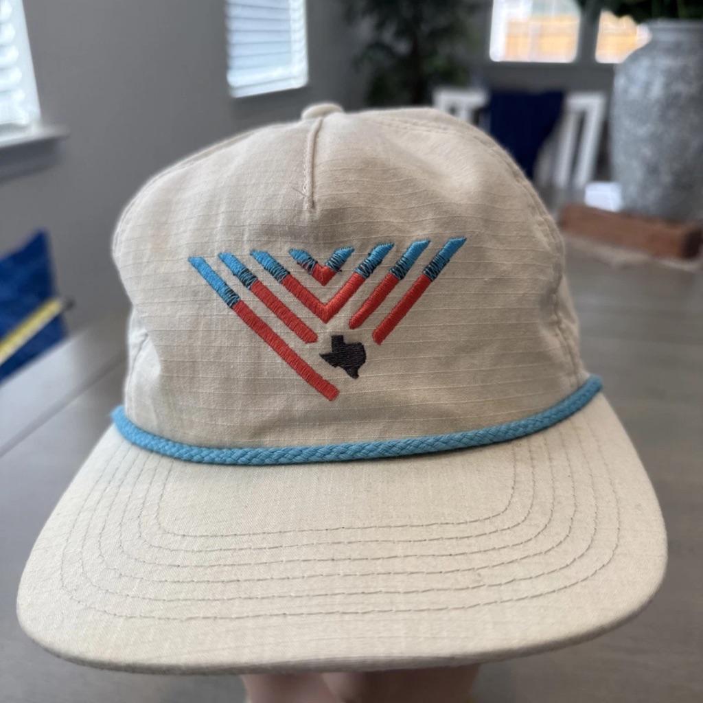 Howler Brothers Beige Cap With Embroidered Logo